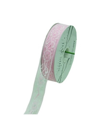장미레이스리본3.5cm(핑크)