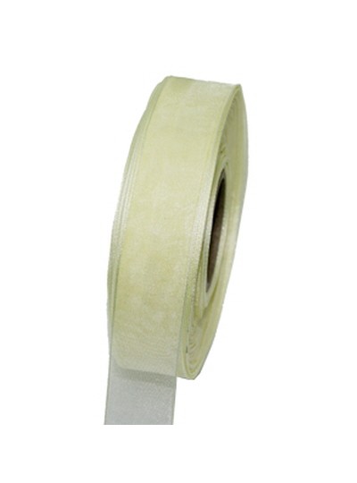 포리오간디리본(미색)50yd