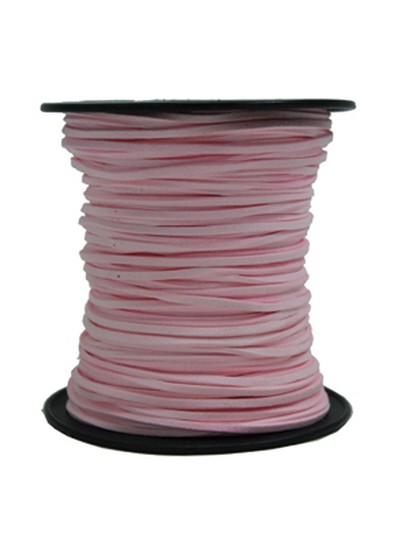 가죽끈리본(연핑크)100yd