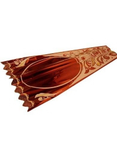 꽃봉지포장지(빨강)100장