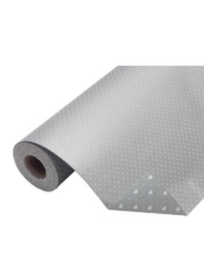 종이롤양면땡땡이포장지(은색)30yd