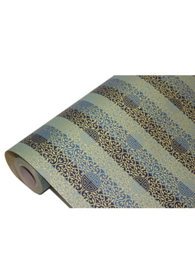 종이롤당초색동포장지(군청)