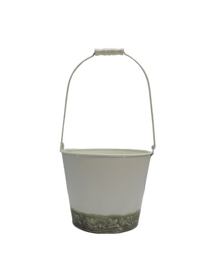 철재바구니大(화이트)