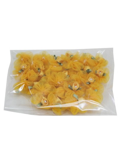 포인트장미리본(30개)노랑