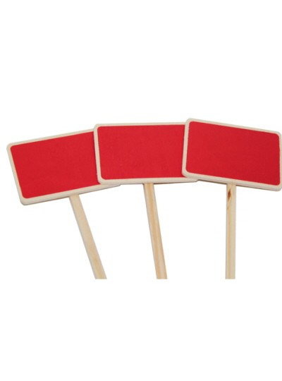 칠판사각(적색)6개