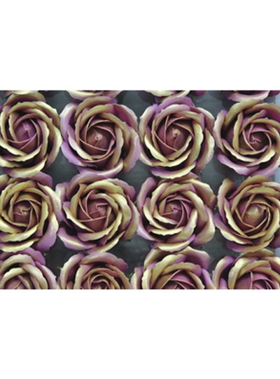 비누장미특大금색분사(다크연핑크)25개