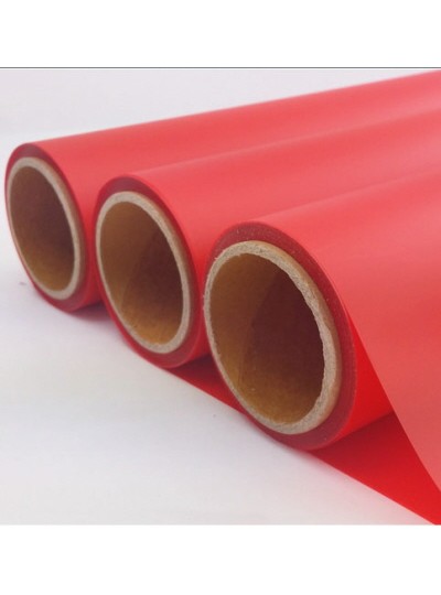 플로드롤 유광포장지(적색)40yd