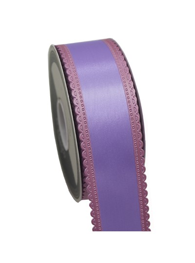 컴)투톤엠보공단리본4.5cm(보라/핑크)