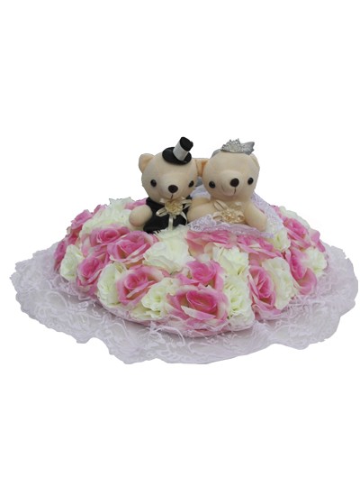 웨딩카장식조화(자석)