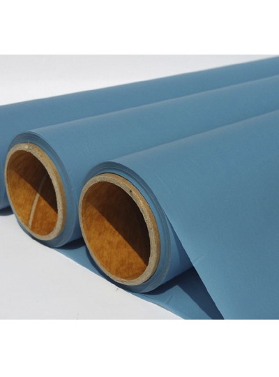 플로드롤 유광포장지(진하늘)40yd