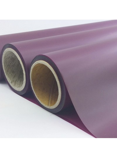 플로드롤 유광포장지(진팥색)40yd