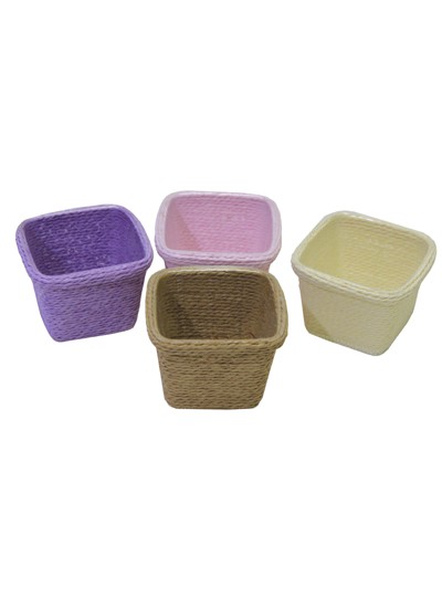 지끈사각바구니小(10개)색상혼합