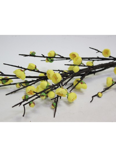 매화가지조화(노랑)5줄기