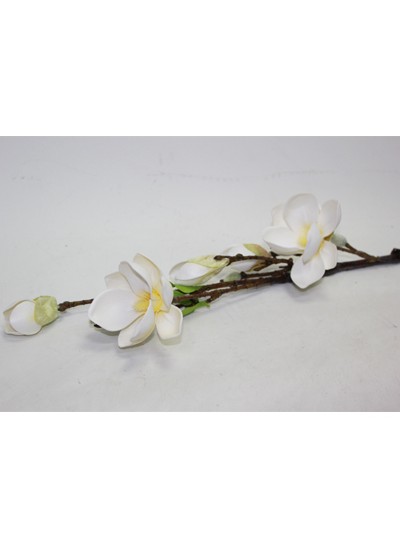 목련(미색)총길이:87cm,꽃크기8cm