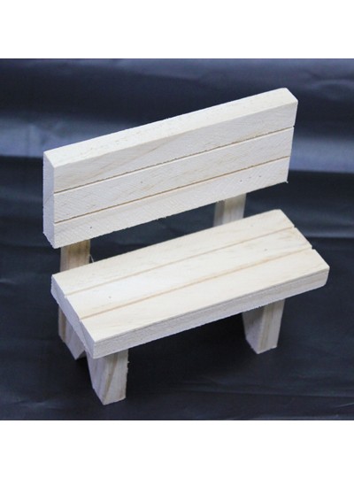 나무의자(12cm*5cm*6cm*12cm)