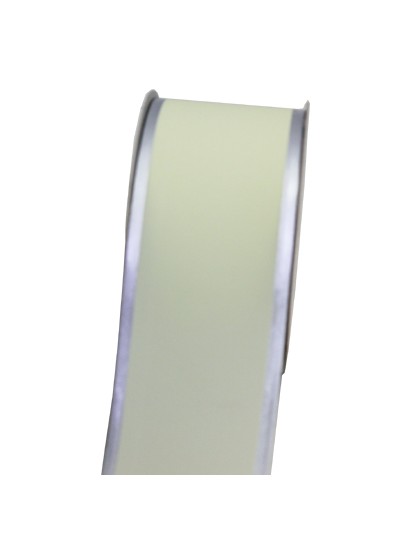 컴)반사공단리본무광6.5cm(미색)40yd