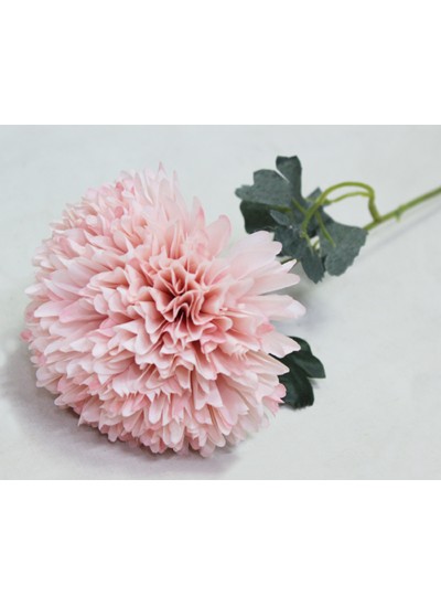 알륨가지조화1송이(연핑크)꽃크기11cm*전체길이55cm