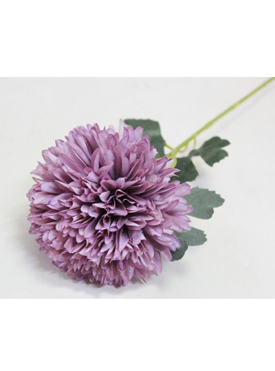 알륨가지조화1송이(딥라벤다)꽃크기11cm*전체길이55cm