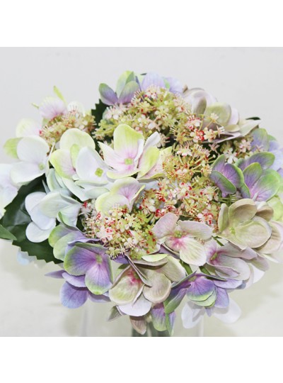 수국믹스번들조화(보라)10줄기