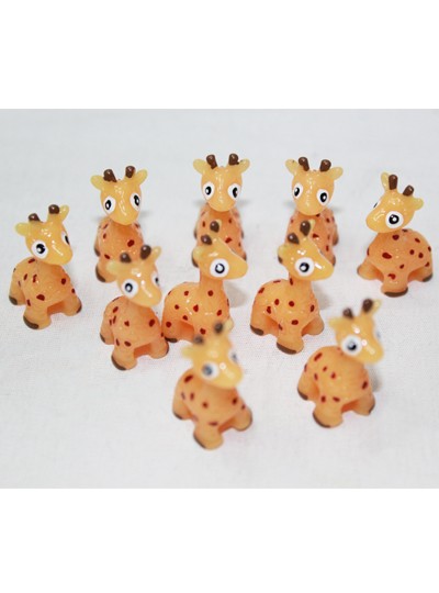 장식소품기린(10개)1.3cm*2.5cm