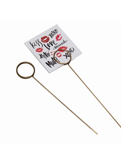 카드스틱철재원형 - 소(1.5cm*32cm)대(3cm*33.5cm)