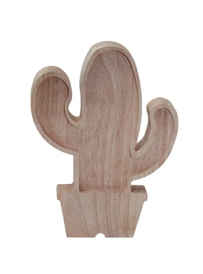 선인장목각大(17cm*25cm)