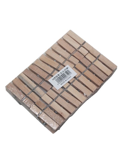 나무집게小(3.5cm)24개