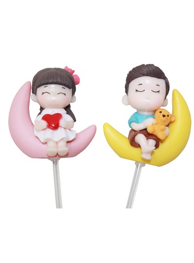 장식품 달커플(2p)4cm*5cm