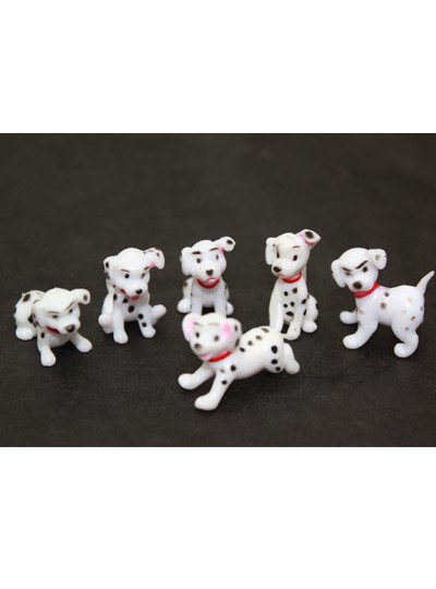 장식품 달마시안(6p)3cm*2cm