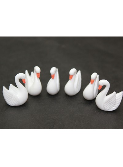 장식품 백조(6p)2cm*2.5cm