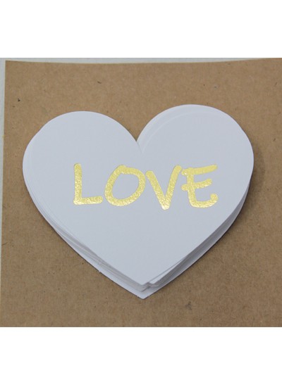 하트픽(LOVE)25개(8cm*6.5cm)