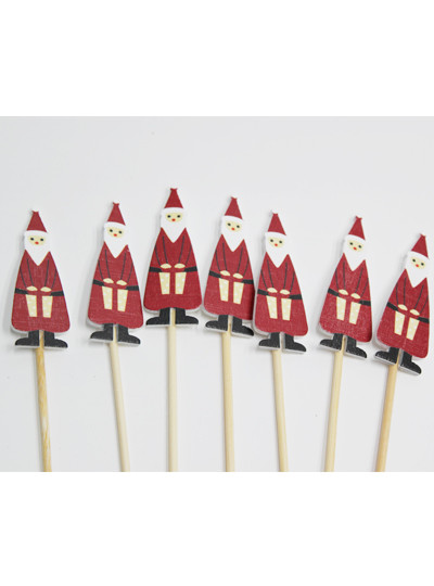 산타목각픽(일자형)7개(2cm*6cm*28.5cm)