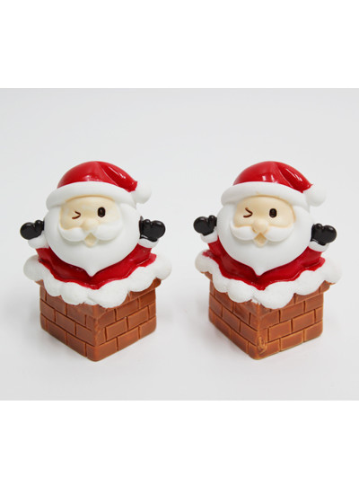 장식품 벽돌산타(2p)4cm*5cm