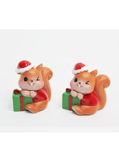 장식품 다람쥐(3p)3.5cm*4cm