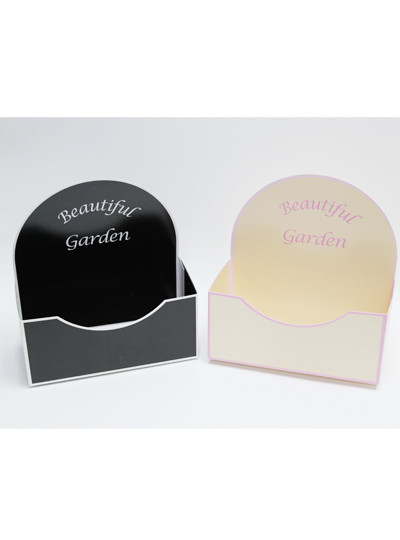 플라워박스소10개(검정5,미색5)끈,캡포함