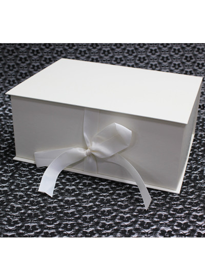 보스턴리본직사각박스大(아이보리)