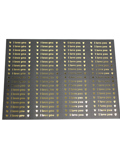 블랙골드스티커(I love you)152개