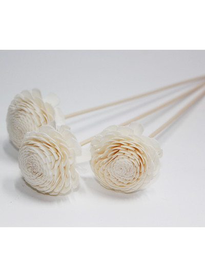 우드꽃(10개)꽃크기5cm