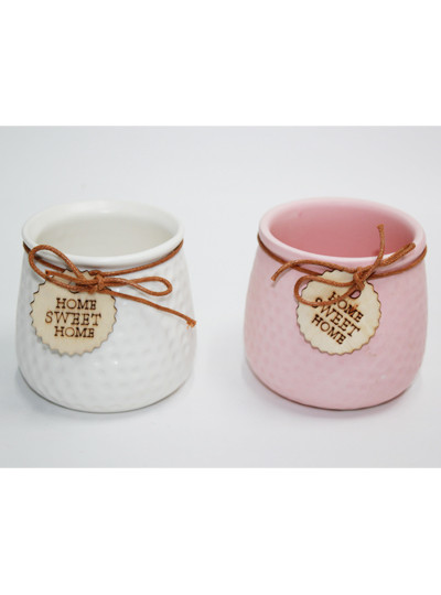 모스도자기 미니화분(7.5cm*7cm)화이트