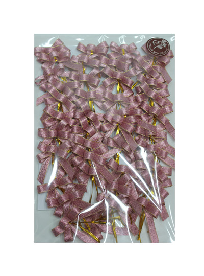 코사지완성리본(40개)연핑크