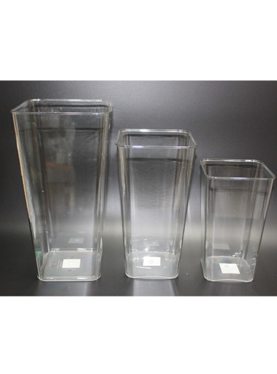 투명 강화화병(사각)