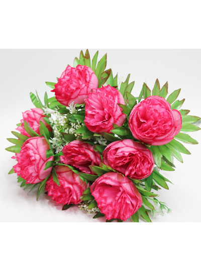 뉴목단부쉬조화(핑크)12줄기