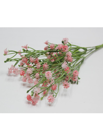 고무안개부쉬조화(핑크)5줄기