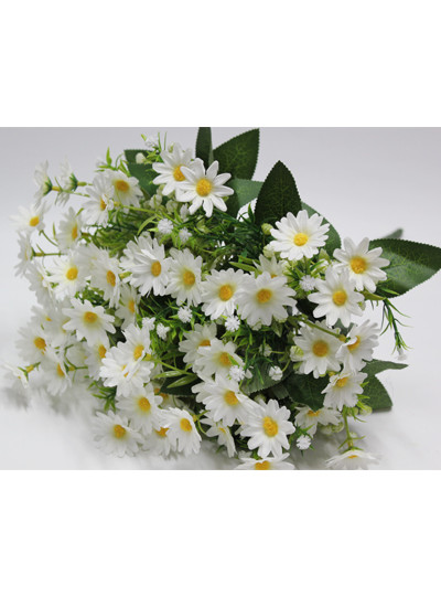 부케구절초부쉬조화(크림)18줄기