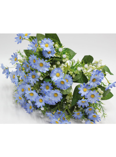 부케구절초부쉬조화(블루)18줄기