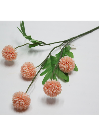 미니폼폼가지조화(피치)3줄기