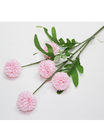 미니폼폼가지조화(연핑크)3줄기
