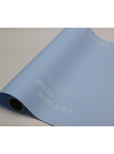 피오레레터링 무광포장지80g(하늘)10M