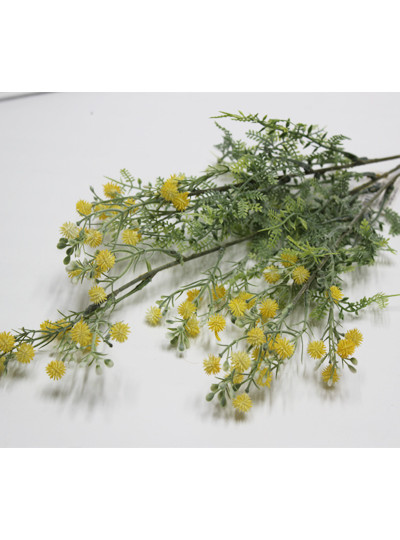 파스텔안개가지조화(노랑)3줄기