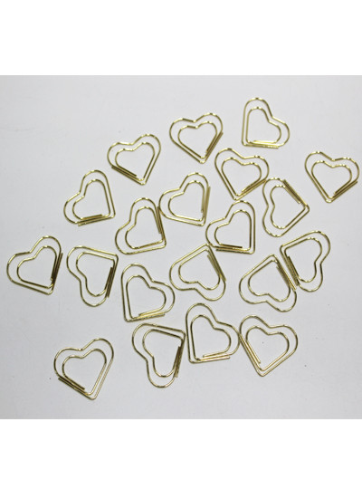 하트클립(20개)3cm*2.8cm